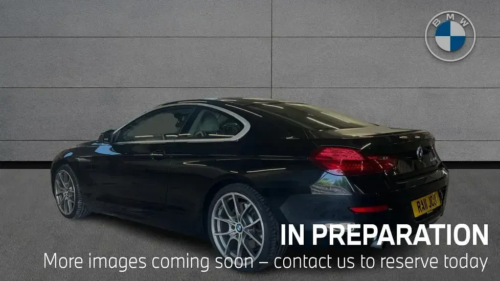Used BMW 640 Comfort Edition 320 HP (235 kW) 2022 Black sapphire Coupe