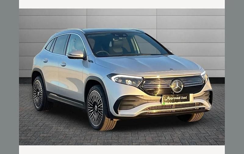 Silver Used 2021 Mercedes EQA250 AMG line SUV | £24,890 (Expensive) - Image 1/3