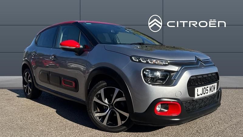 Grey Used 2021 Citroën C3 PureTech Hatchback | £10,042 (Fair price) - Image 1/3
