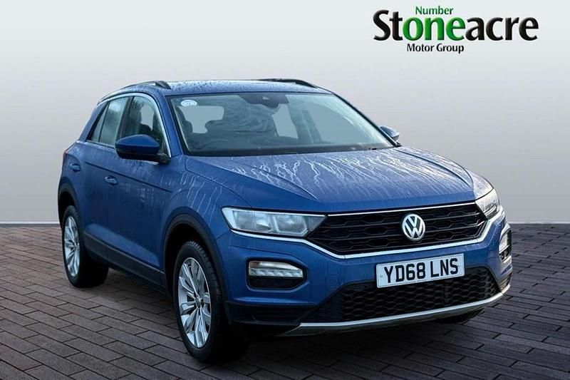 Blue Used 2019 VW T-Roc SE SUV | £16,520 (Good price) - Image 1/1
