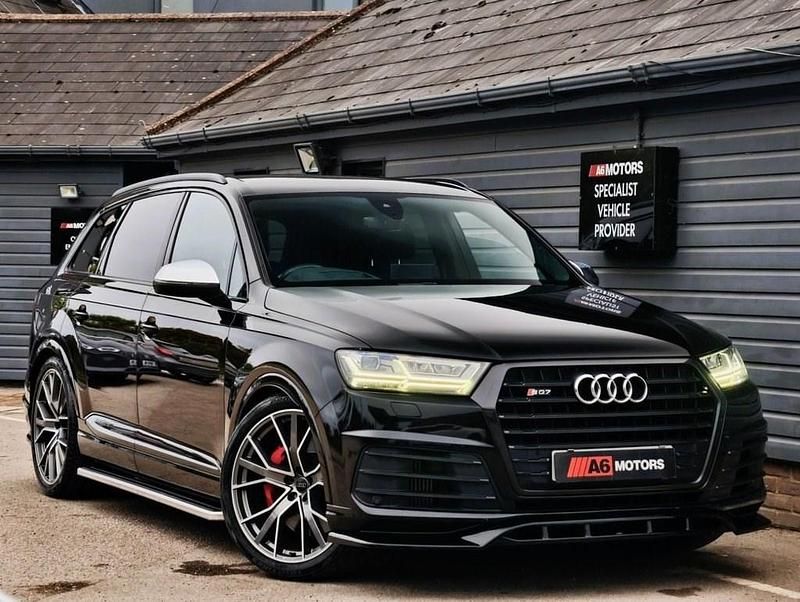 Black Used 2017 Audi SQ7 Comfort SUV | £33,989 (Fair price) - Image 1/4