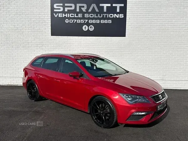 Used Seat Leon FR 2017 Red Estate