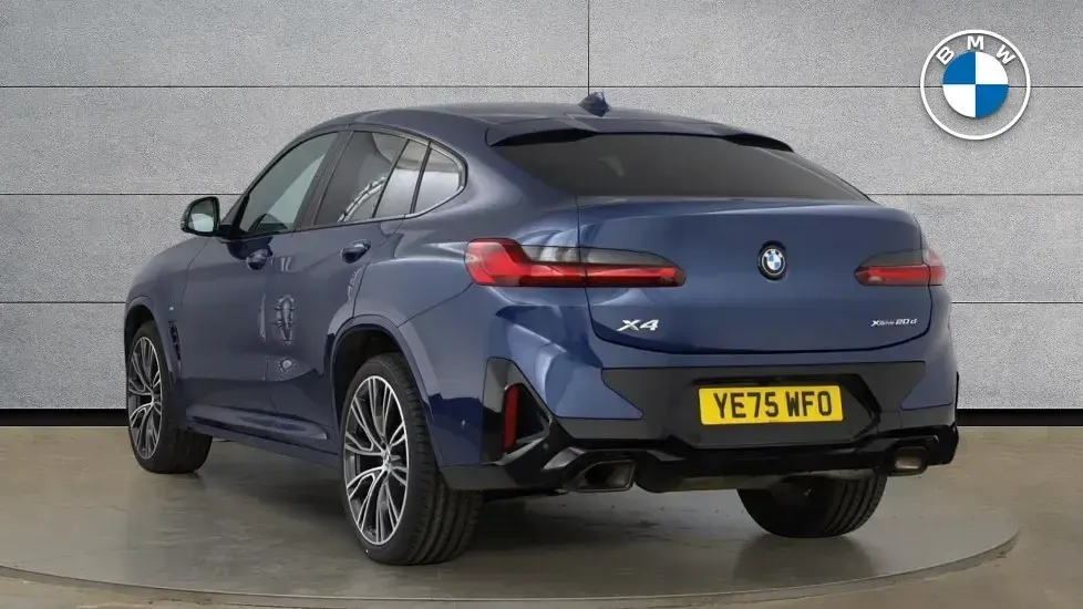 Used BMW X4 M Sport 187 HP (137 kW) 2025 Blue SUV