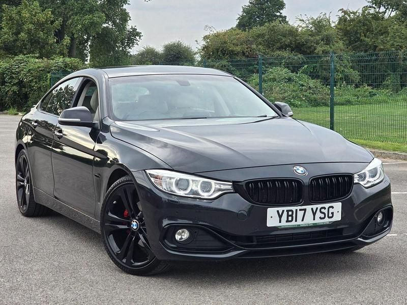 Black Used 2017 BMW 420 Sport Line Coupe | £6,295 (Fair price) - Image 1/4