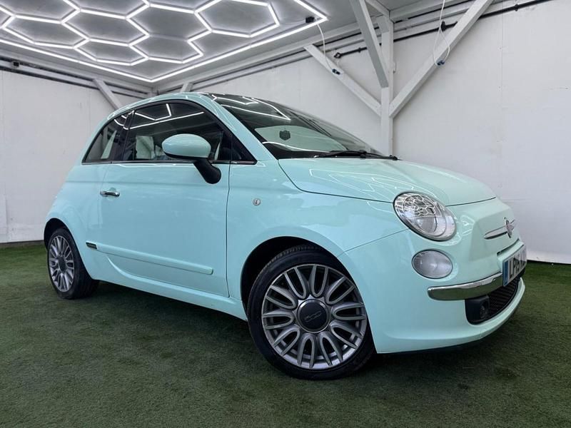 Used Fiat 500 Lounge 2015 Green Hatchback