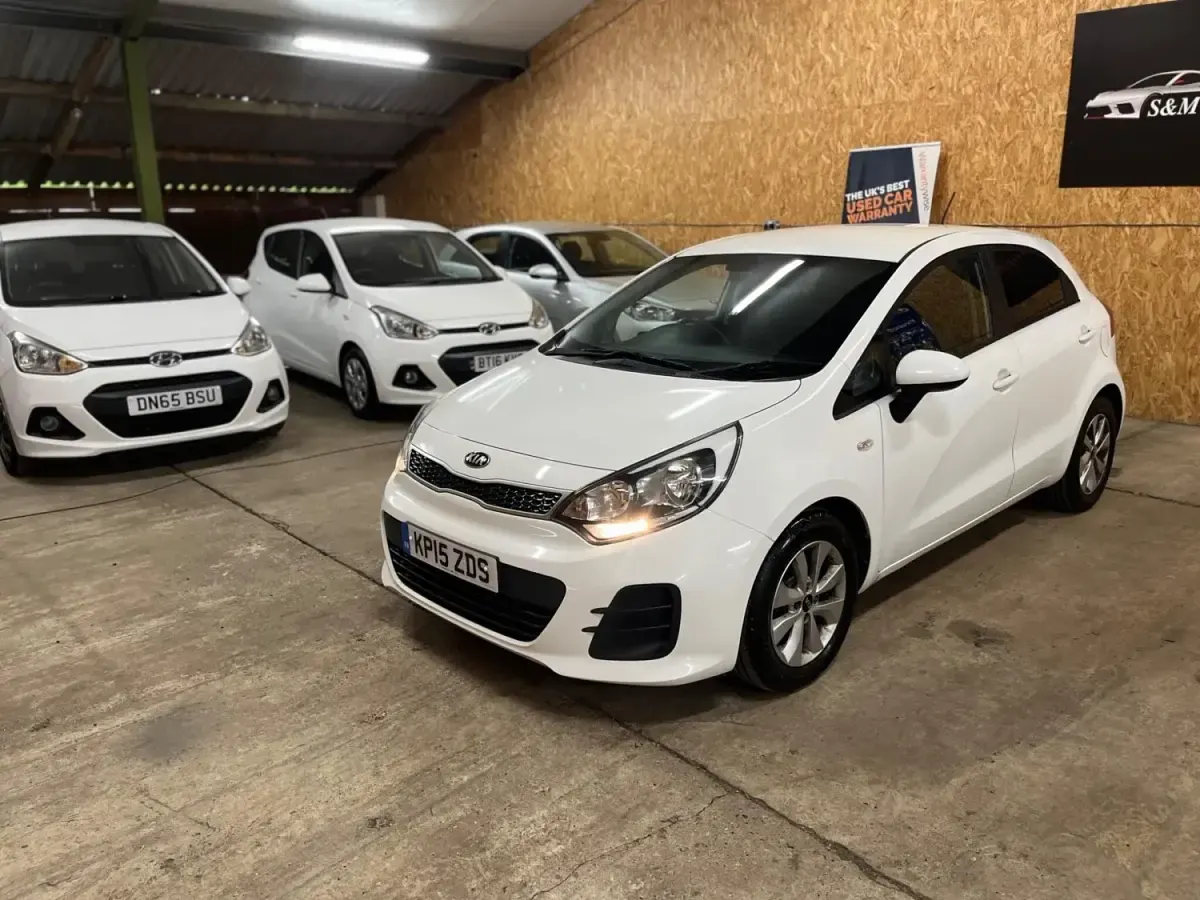 Używany Kia Rio 2015 Biały Hatchback