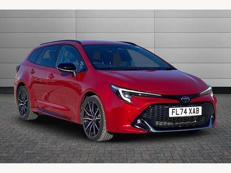 Red Used 2024 Toyota Corolla Sport Estate | £27,495 (Expensive) - Image 1/3