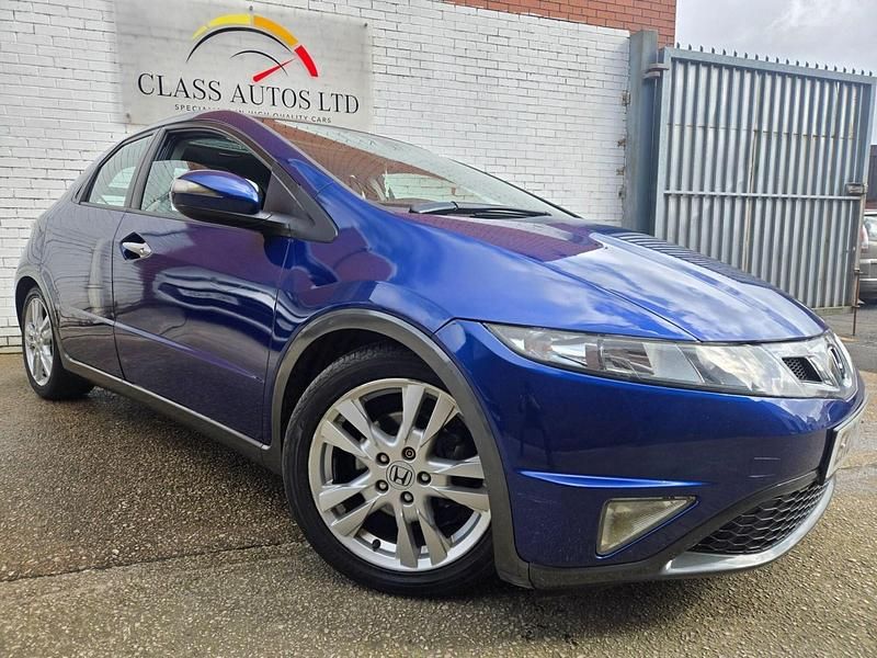 Begagnad Honda Civic EX 140 HK (102 kW) 2009 Blå Halvkombi