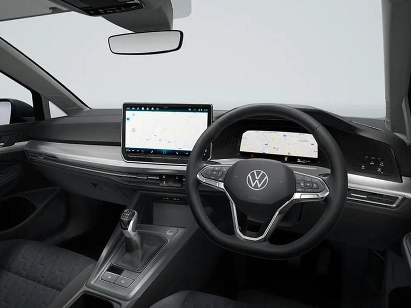 New VW Golf VIII Match 2026 Blue Hatchback