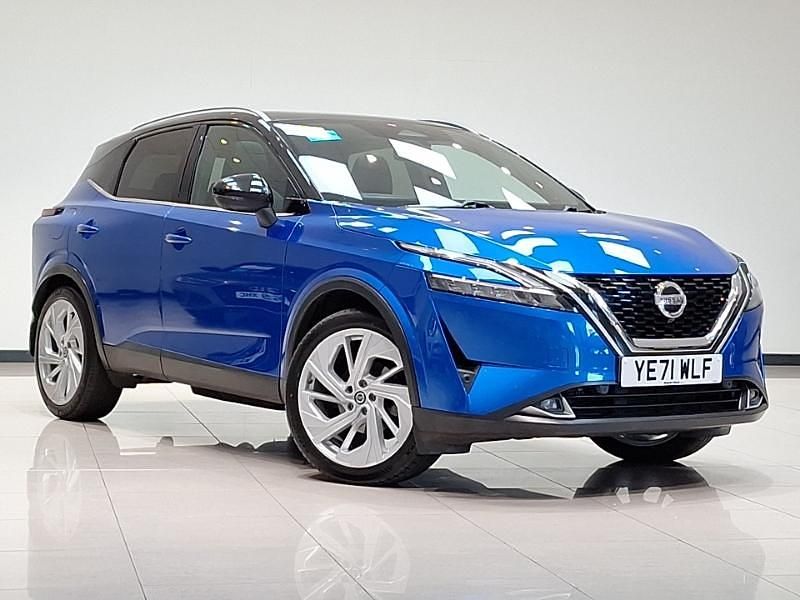 Used Nissan Qashqai Tekna+ 158 HP (116 kW) 2021 Blue SUV