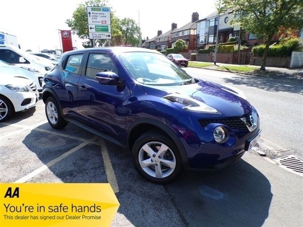 Blue Used 2015 Nissan Juke Visia SUV | £5,533 (Good price) - Image 1/1