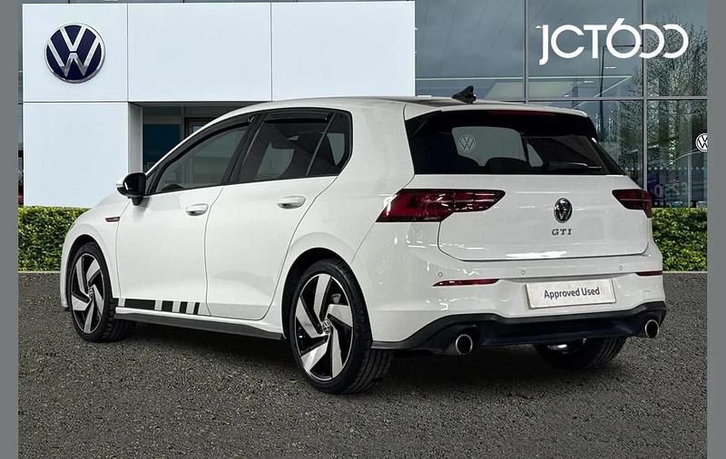 Used VW Golf VIII GTI 245 HP (180 kW) 2024 White Hatchback
