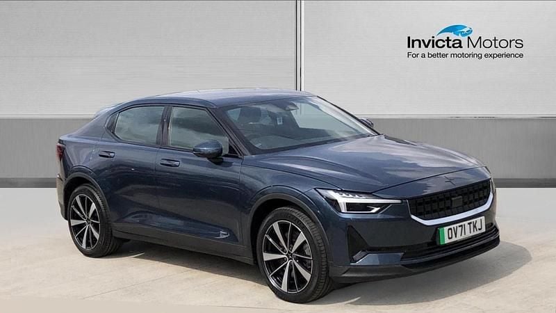 Blue Used 2021 Polestar 2 Standard Range Single Motor Sedan | £18,795 (Good price) - Image 1/4