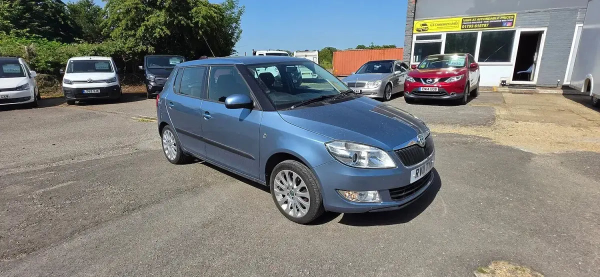 Used Skoda Fabia Elegance 105 HP (77 kW) 2011 Grey Hatchback