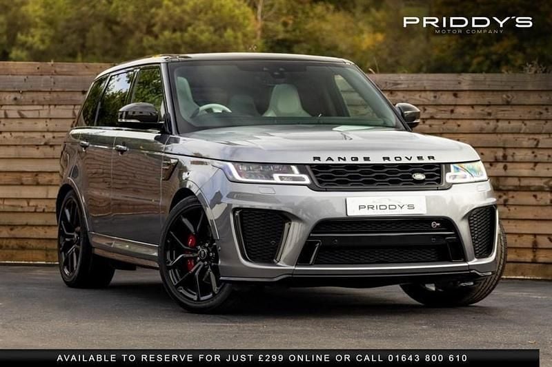 Grey Used 2022 Land Rover Range Rover Sport SVR SUV | £52,470 (Good price) - Image 1/1