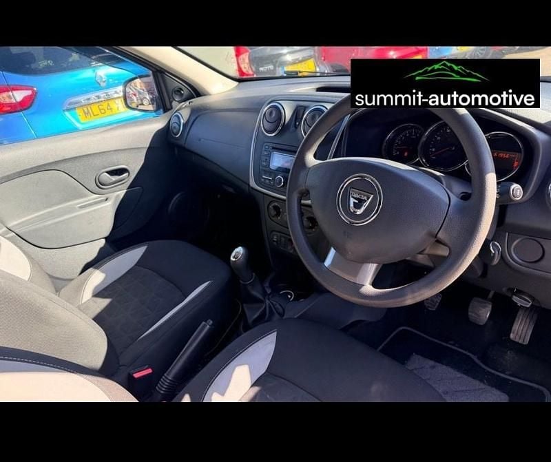 Used Dacia Sandero Ambiance 2015 White Hatchback