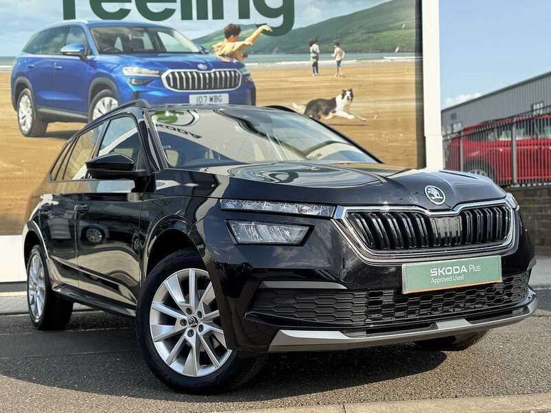 Black Used 2022 Skoda Kamiq SE SUV | £13,190 (Fair price) - Image 1/4