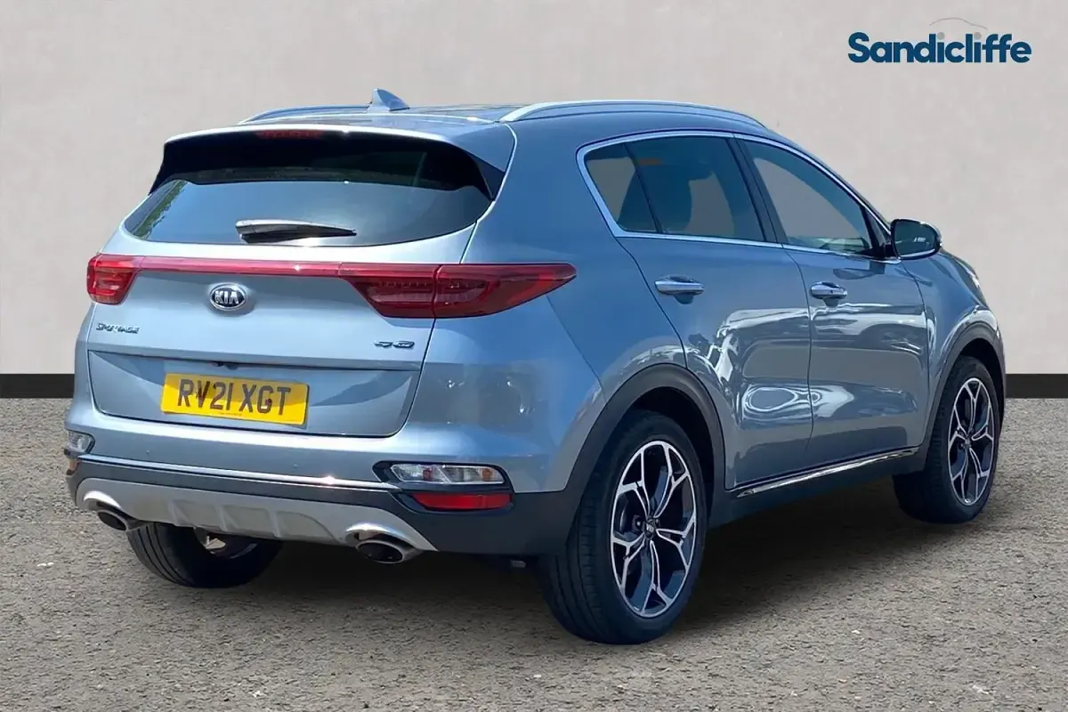 Used Kia Sportage GT-Line 177 HP (130 kW) 2021 Silver SUV