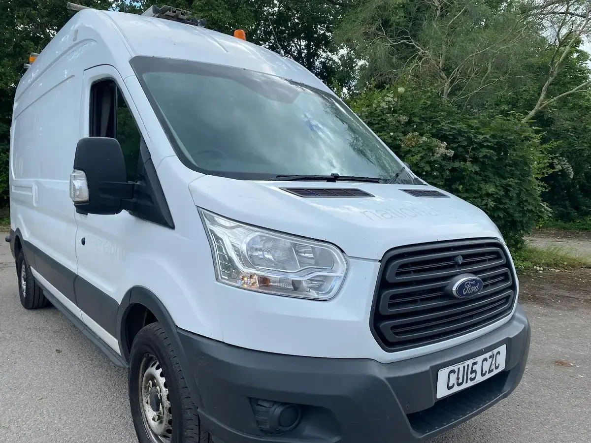Used Ford Transit 155 HP (114 kW) 2015 White Van