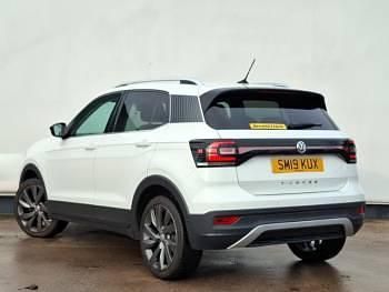 Used VW T-Cross Edition 115 HP (84 kW) 2019 White SUV