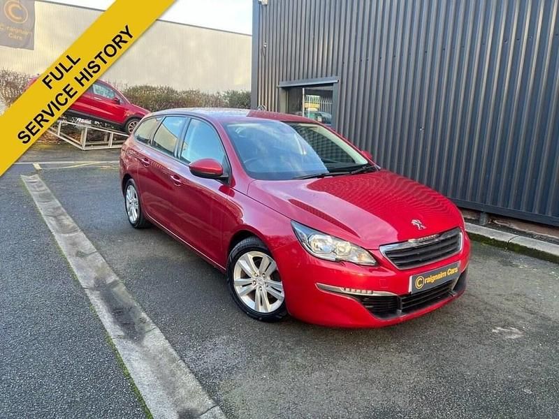 Red Used 2015 Peugeot 308 Active Estate | £4,495 (A bit pricey) - Image 1/4
