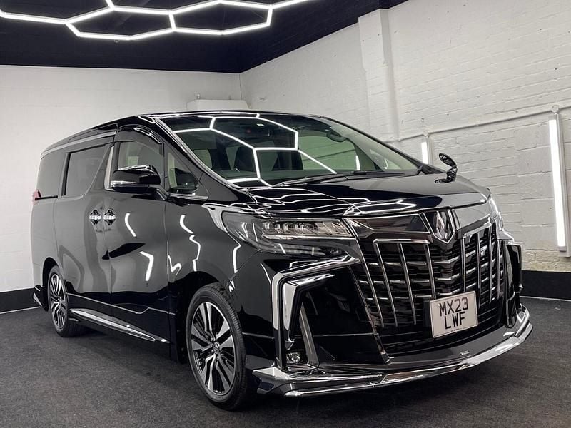 Black Used 2023 Toyota Alphard MPV | £45,999 - Image 1/4