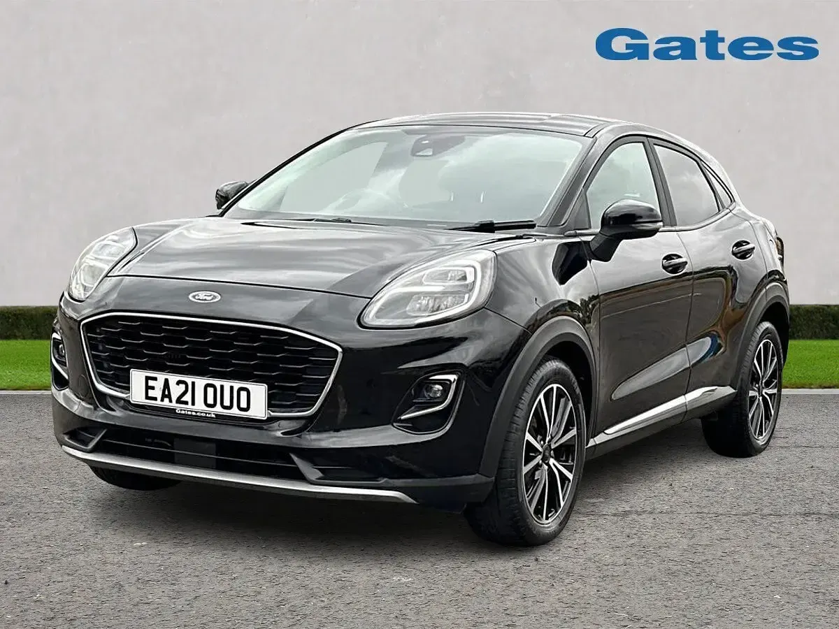 Used Ford Puma Titanium 2021 Black SUV