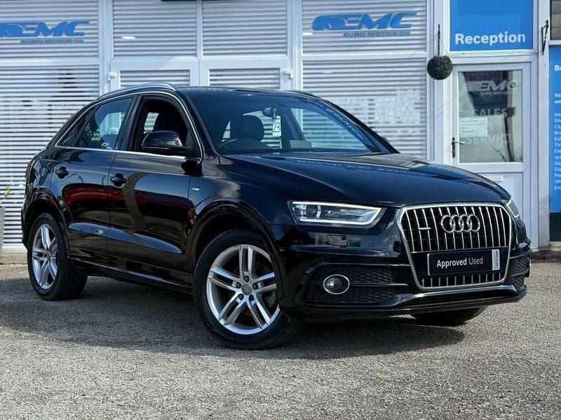 Used Audi Q3 S-Line 140 HP (102 kW) 2015 Black SUV