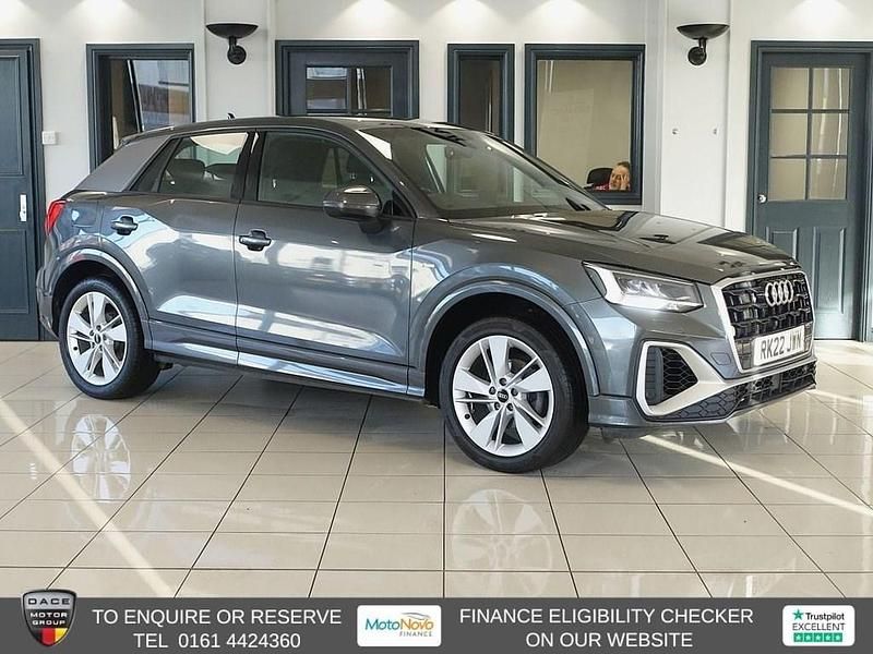 Grey Used 2022 Audi Q2 S-Line SUV | £17,270 (Good price) - Image 1/4