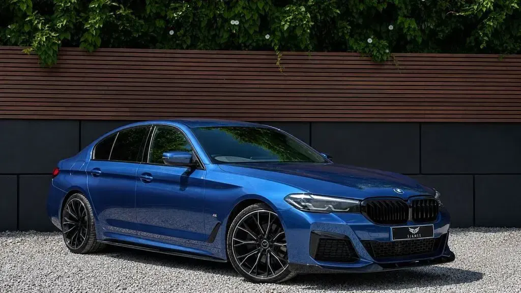 Used BMW 520 M Sport 2021 Blue Sedan
