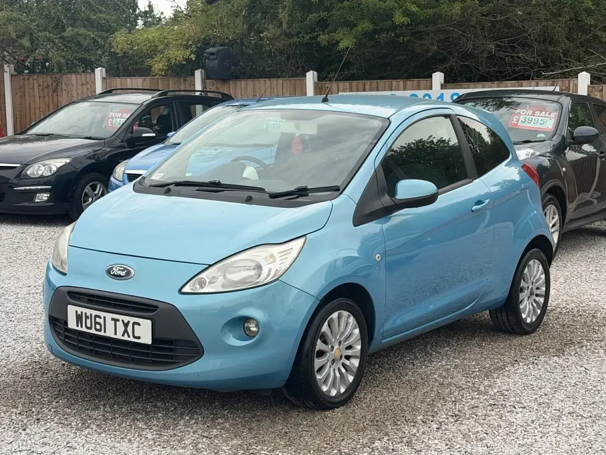 Used Ford Ka Zetec 69 HP (50 kW) 2011 Blue Hatchback