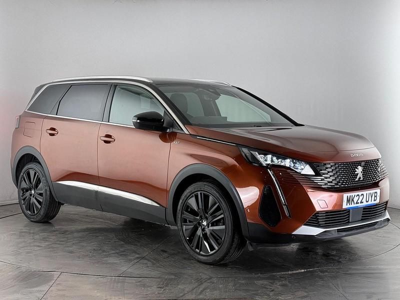 Bronze Used 2022 Peugeot 5008 Premium Hatchback | £19,650 (Fair price) - Image 1/3