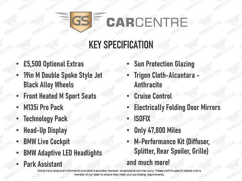 Used BMW M135 Sport Line 2021 Grey Hatchback