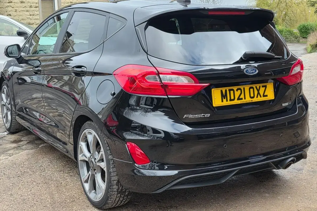 Usado Ford Fiesta ST-Line X 2021 Preto Citadino