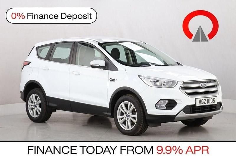 Used Ford Kuga Zetec 120 HP (88 kW) 2019 White SUV