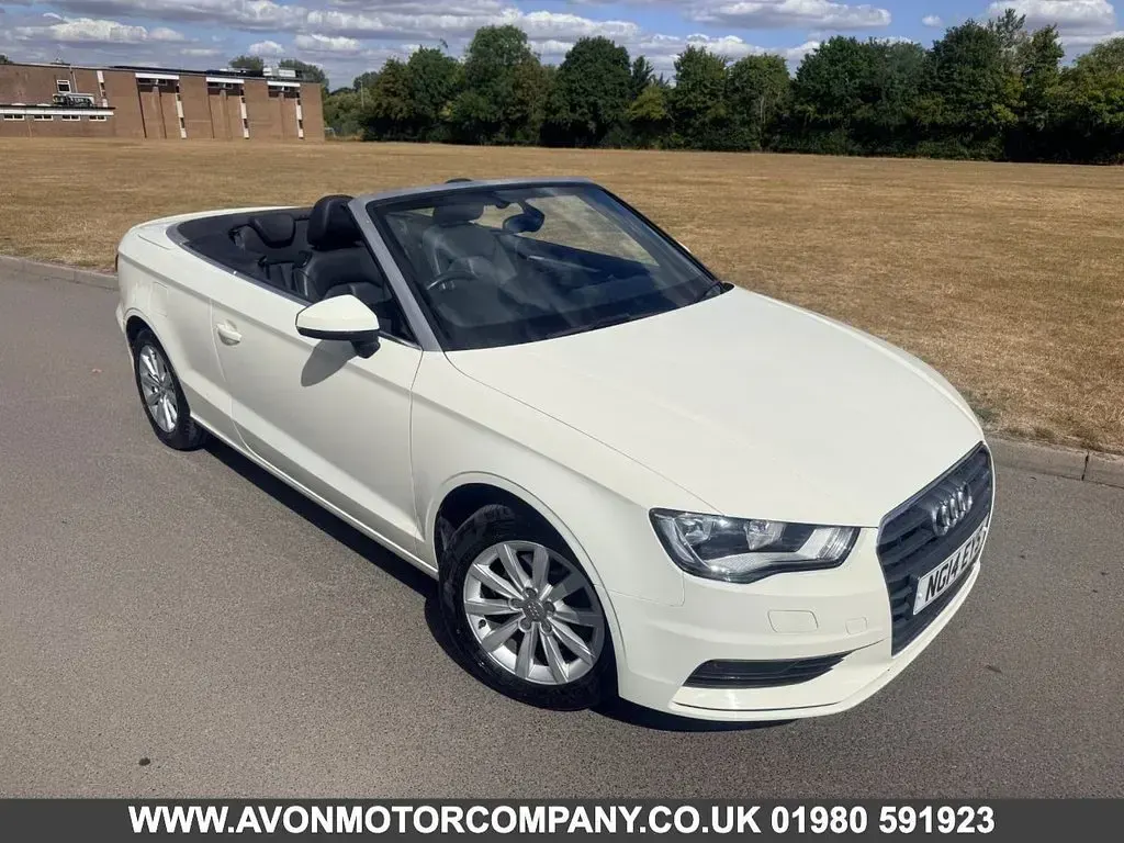 Used Audi A3 Cabriolet 150 HP (110 kW) 2014 White Cabriolet