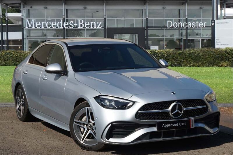 Silver Used 2024 Mercedes C200 AMG line Sedan | £30,750 (Fair price) - Image 1/4