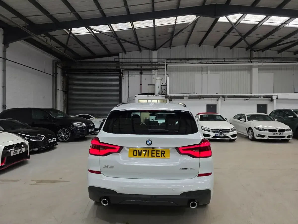 Used BMW X3 M Sport 292 HP (214 kW) 2021 White SUV