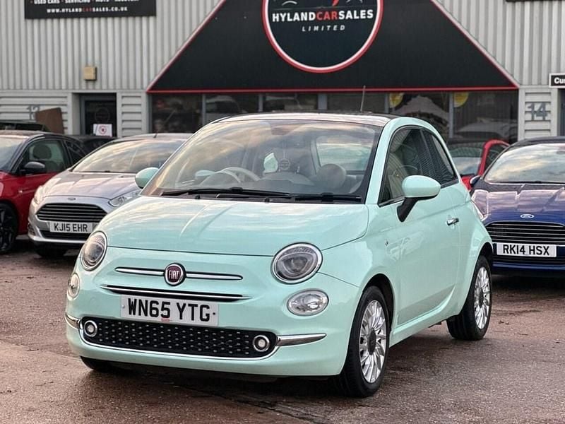 Used Fiat 500 Lounge 105 HP (77 kW) 2015 Green Hatchback