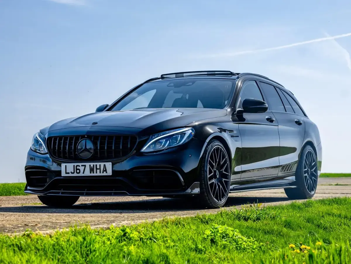 Used Mercedes C63S AMG Premium 503 HP (369 kW) 2017 Black Estate