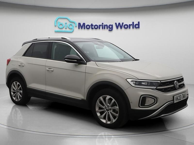 Grey Used 2023 VW T-Roc Style SUV | £23,825 (Fair price) - Image 1/4