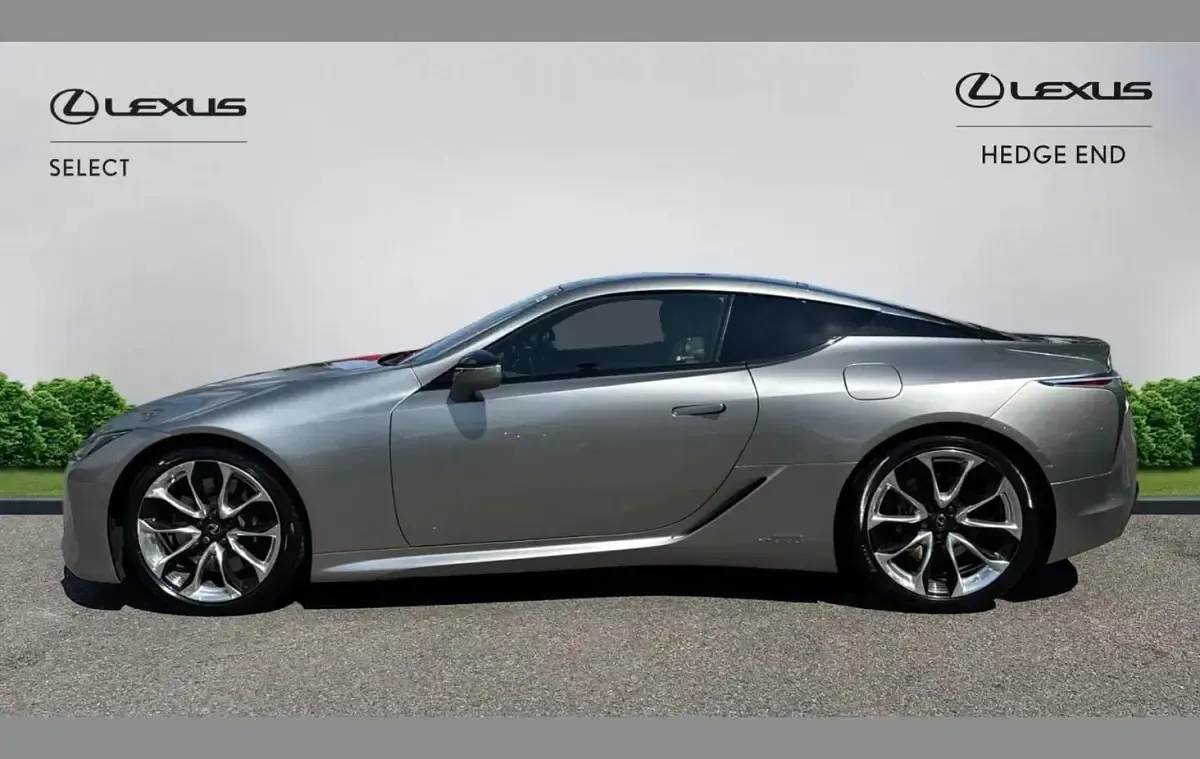 Used Lexus LC 500 353 HP (259 kW) 2019 Silver Coupe