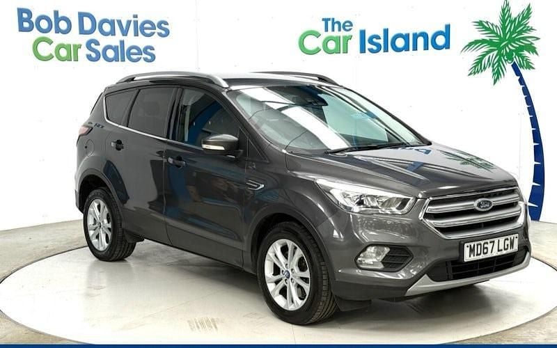 Used Ford Kuga Titanium 120 HP (88 kW) 2018 Grey SUV
