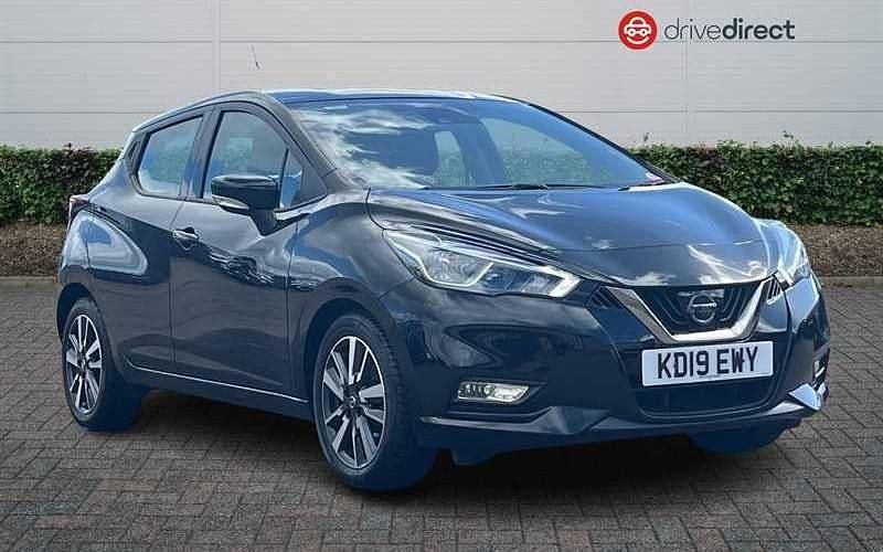 Used Nissan Micra Acenta Limited Edition 90 HP (66 kW) 2018 Black Hatchback