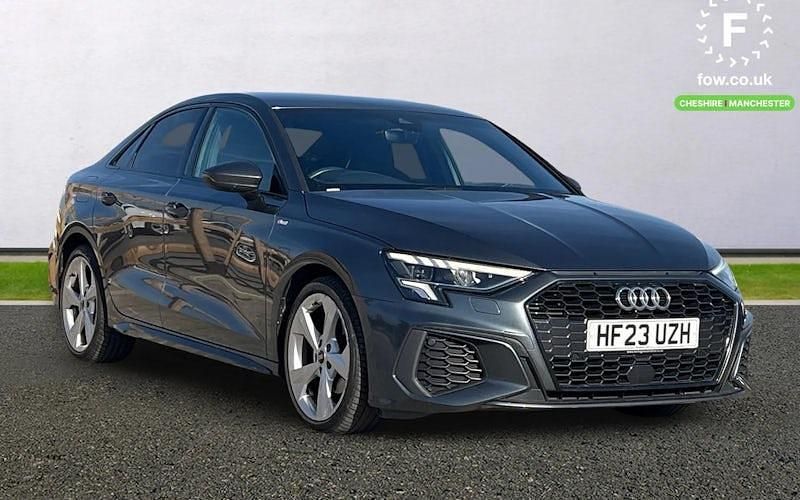 Used Audi A3 S-Line 110 HP (80 kW) 2023 Grey Sedan