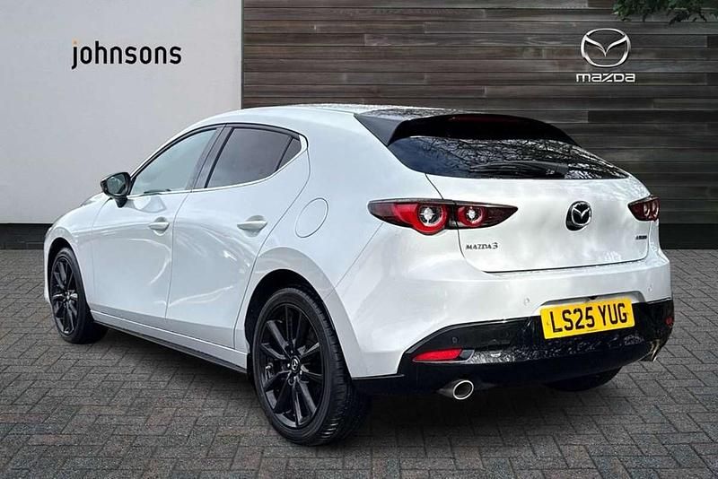 Used Mazda 3 Homura-Line 138 HP (101 kW) 2025 White Hatchback