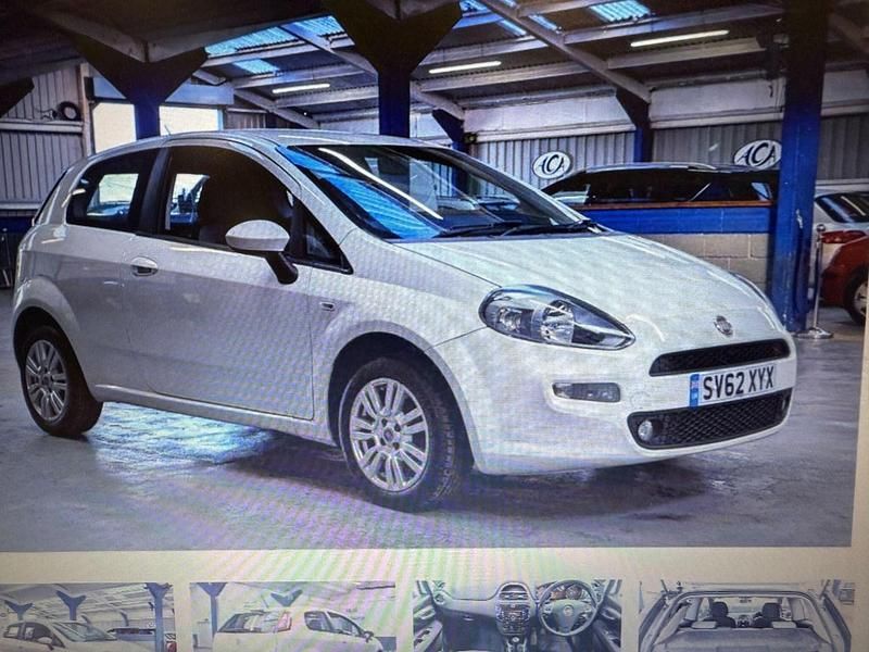 White Used 2012 Fiat Punto Easy Hatchback | £2,695 (Fair price) - Image 1/1