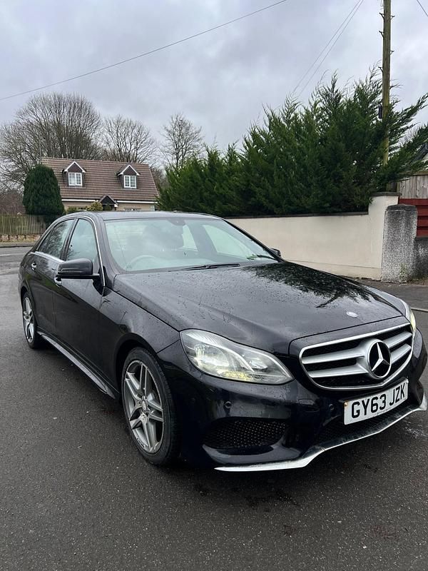 Used Mercedes E220 AMG 170 HP (125 kW) 2014 Black Sedan