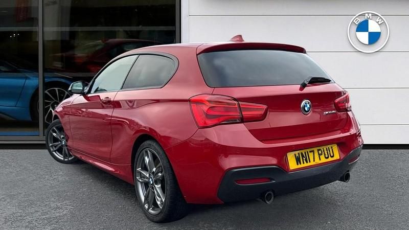 Used BMW M140 M Sport 335 HP (246 kW) 2017 Red Hatchback