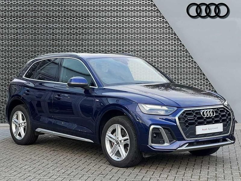 Used Audi Q5 S-Line 299 HP (219 kW) 2023 Blue SUV